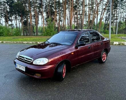 Красный ЗАЗ Ланос, объемом двигателя 1.5 л и пробегом 132 тыс. км за 3400 $, фото 1 на Automoto.ua