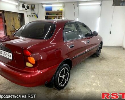 Красный ЗАЗ Ланос, объемом двигателя 1.5 л и пробегом 159 тыс. км за 3750 $, фото 2 на Automoto.ua