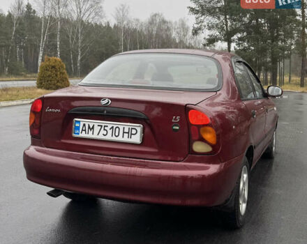 Красный ЗАЗ Ланос, объемом двигателя 1.5 л и пробегом 98 тыс. км за 3300 $, фото 8 на Automoto.ua