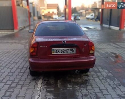 Красный ЗАЗ Ланос, объемом двигателя 1.5 л и пробегом 650 тыс. км за 3200 $, фото 11 на Automoto.ua