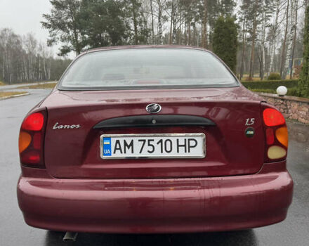 Красный ЗАЗ Ланос, объемом двигателя 1.5 л и пробегом 98 тыс. км за 3300 $, фото 7 на Automoto.ua