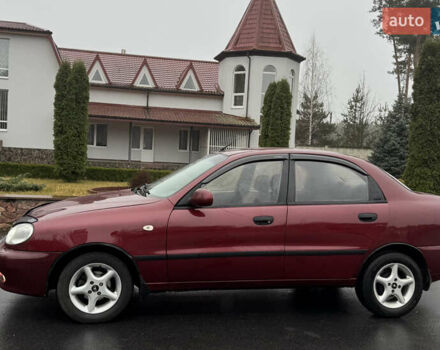 Красный ЗАЗ Ланос, объемом двигателя 1.5 л и пробегом 98 тыс. км за 3300 $, фото 4 на Automoto.ua