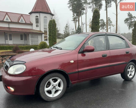 Красный ЗАЗ Ланос, объемом двигателя 1.5 л и пробегом 98 тыс. км за 3300 $, фото 3 на Automoto.ua