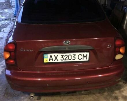 Красный ЗАЗ Ланос, объемом двигателя 1.5 л и пробегом 76 тыс. км за 3800 $, фото 3 на Automoto.ua