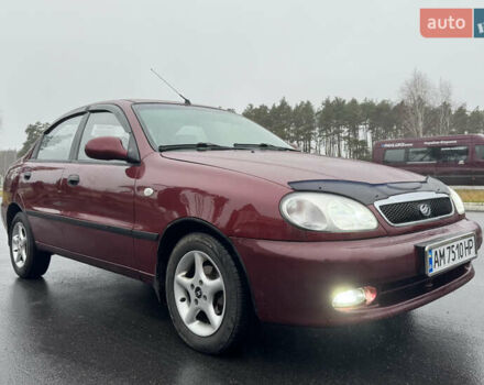 Красный ЗАЗ Ланос, объемом двигателя 1.5 л и пробегом 98 тыс. км за 3300 $, фото 5 на Automoto.ua