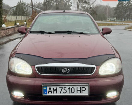 Красный ЗАЗ Ланос, объемом двигателя 1.5 л и пробегом 98 тыс. км за 3300 $, фото 2 на Automoto.ua