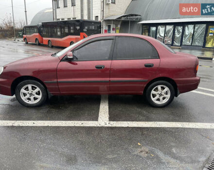 Красный ЗАЗ Ланос, объемом двигателя 1.5 л и пробегом 64 тыс. км за 3700 $, фото 5 на Automoto.ua