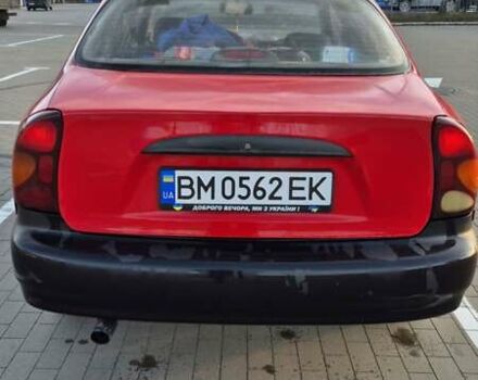 Красный ЗАЗ Ланос, объемом двигателя 1.5 л и пробегом 144 тыс. км за 2500 $, фото 6 на Automoto.ua
