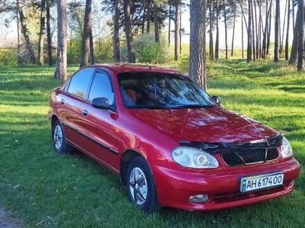 ЗАЗ Ланос 2008 в Коростене на Automoto.ua Красный ЗАЗ Ланос, объемом двигателя 1.4 л и пробегом 145 тыс. км за 3000 $, фото 1 на Automoto.ua