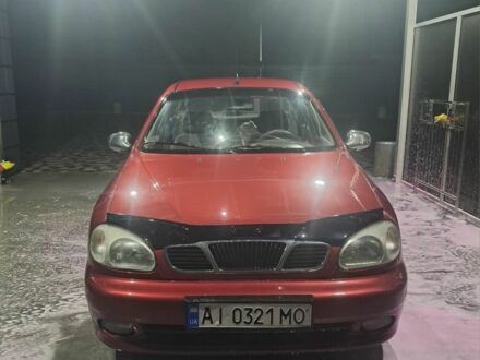 Красный ЗАЗ Ланос, объемом двигателя 1.4 л и пробегом 270 тыс. км за 1150 $, фото 1 на Automoto.ua