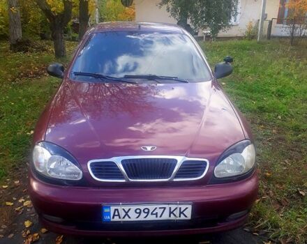 Червоний ЗАЗ Ланос, об'ємом двигуна 1.6 л та пробігом 227 тис. км за 2000 $, фото 1 на Automoto.ua