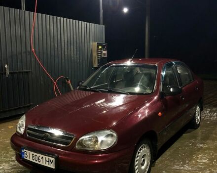 ЗАЗ Ланос 2009 в Диканьке на Automoto.ua Красный ЗАЗ Ланос, объемом двигателя 1.6 л и пробегом 161 тыс. км за 2299 $, фото 1 на Automoto.ua