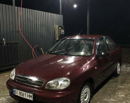 ЗАЗ Ланос 2009 в Диканьке на Automoto.ua Красный ЗАЗ Ланос, объемом двигателя 1.6 л и пробегом 161 тыс. км за 2399 $, фото 1 на Automoto.ua