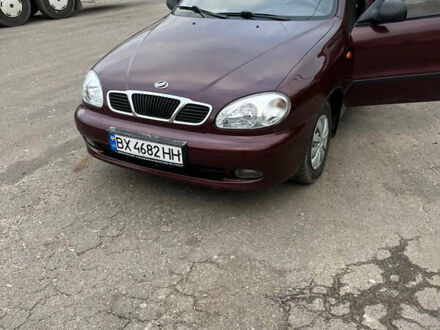 ЗАЗ Ланос 2010 в Новой Ушице на Automoto.ua Красный ЗАЗ Ланос, объемом двигателя 1.39 л и пробегом 123 тыс. км за 3000 $, фото 1 на Automoto.ua