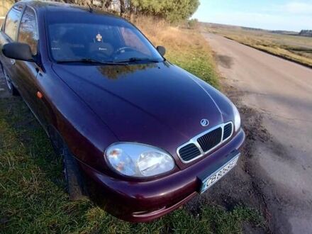 Красный ЗАЗ Ланос, объемом двигателя 1.5 л и пробегом 175 тыс. км за 2900 $, фото 1 на Automoto.ua