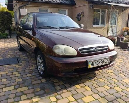 Червоний ЗАЗ Ланос, об'ємом двигуна 1.5 л та пробігом 98 тис. км за 1800 $, фото 1 на Automoto.ua