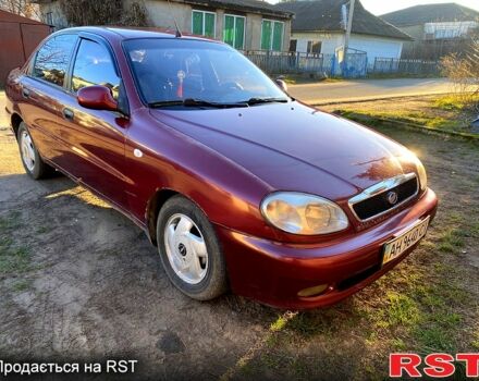 Червоний ЗАЗ Ланос, об'ємом двигуна 1.5 л та пробігом 160 тис. км за 1500 $, фото 1 на Automoto.ua