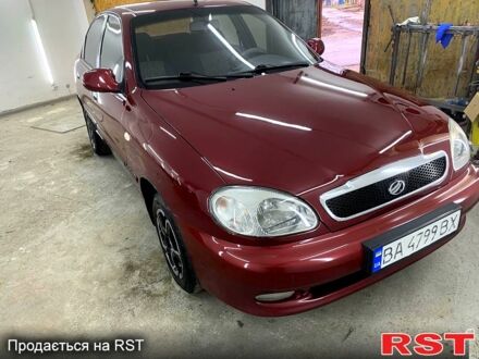 Красный ЗАЗ Ланос, объемом двигателя 1.5 л и пробегом 159 тыс. км за 3750 $, фото 1 на Automoto.ua