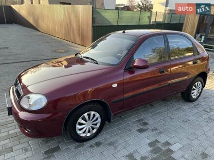 Красный ЗАЗ Ланос, объемом двигателя 1.4 л и пробегом 60 тыс. км за 4100 $, фото 1 на Automoto.ua