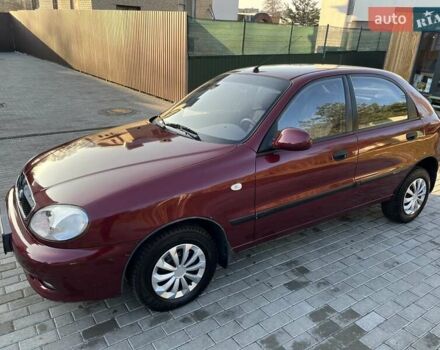 Красный ЗАЗ Ланос, объемом двигателя 1.4 л и пробегом 60 тыс. км за 4100 $, фото 1 на Automoto.ua