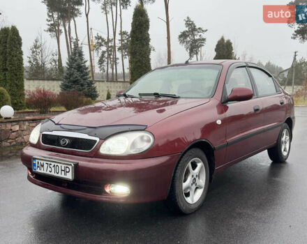 Червоний ЗАЗ Ланос, об'ємом двигуна 1.5 л та пробігом 98 тис. км за 3300 $, фото 1 на Automoto.ua