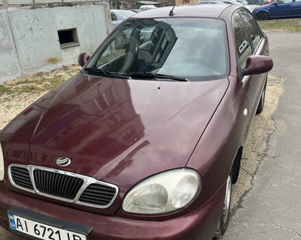 Красный ЗАЗ Ланос, объемом двигателя 1.5 л и пробегом 230 тыс. км за 2200 $, фото 1 на Automoto.ua