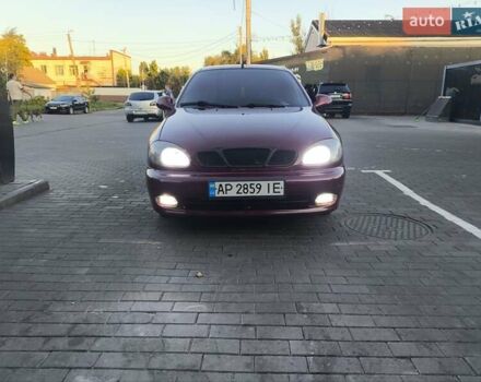 Червоний ЗАЗ Ланос, об'ємом двигуна 1.5 л та пробігом 104 тис. км за 3000 $, фото 1 на Automoto.ua