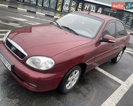 Красный ЗАЗ Ланос, объемом двигателя 1.5 л и пробегом 64 тыс. км за 3700 $, фото 1 на Automoto.ua