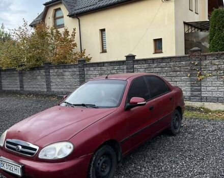 Красный ЗАЗ Ланос, объемом двигателя 1.5 л и пробегом 99 тыс. км за 2450 $, фото 1 на Automoto.ua