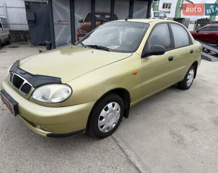 Желтый ЗАЗ Ланос, объемом двигателя 1.4 л и пробегом 153 тыс. км за 2200 $, фото 1 на Automoto.ua