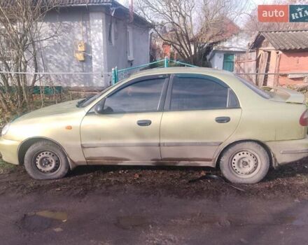 Жовтий ЗАЗ Ланос, об'ємом двигуна 1.39 л та пробігом 300 тис. км за 1350 $, фото 6 на Automoto.ua