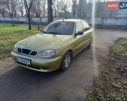Желтый ЗАЗ Ланос, объемом двигателя 1.39 л и пробегом 119 тыс. км за 2450 $, фото 10 на Automoto.ua