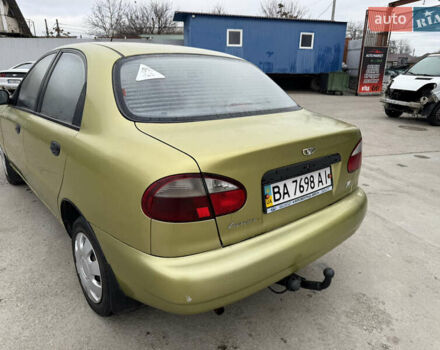 Желтый ЗАЗ Ланос, объемом двигателя 1.4 л и пробегом 153 тыс. км за 2200 $, фото 3 на Automoto.ua