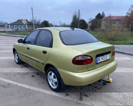 Желтый ЗАЗ Ланос, объемом двигателя 1.4 л и пробегом 210 тыс. км за 1750 $, фото 3 на Automoto.ua