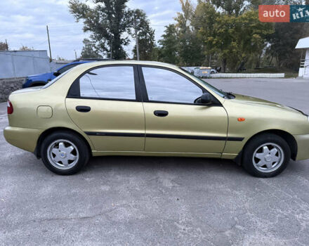 Желтый ЗАЗ Ланос, объемом двигателя 1.39 л и пробегом 126 тыс. км за 2100 $, фото 3 на Automoto.ua
