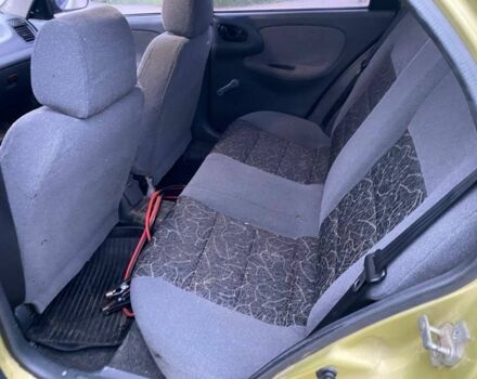 Желтый ЗАЗ Ланос, объемом двигателя 1.4 л и пробегом 210 тыс. км за 1750 $, фото 7 на Automoto.ua