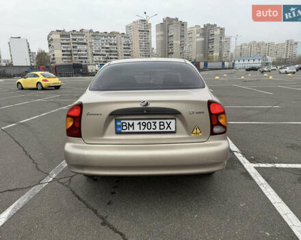 Желтый ЗАЗ Ланос, объемом двигателя 1.5 л и пробегом 219 тыс. км за 3200 $, фото 2 на Automoto.ua