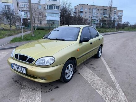 Желтый ЗАЗ Ланос, объемом двигателя 1.4 л и пробегом 210 тыс. км за 1750 $, фото 1 на Automoto.ua