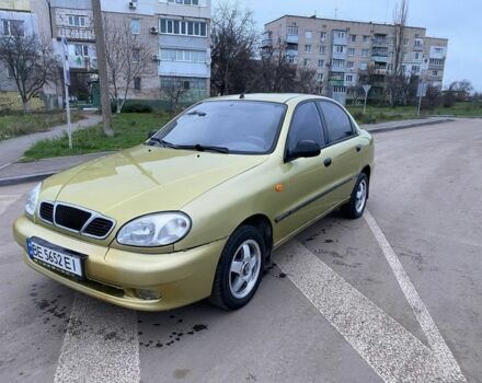 Желтый ЗАЗ Ланос, объемом двигателя 1.4 л и пробегом 210 тыс. км за 1750 $, фото 1 на Automoto.ua