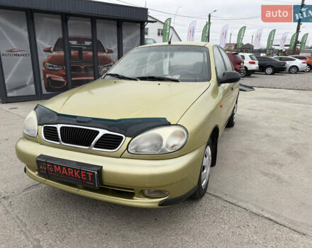 Желтый ЗАЗ Ланос, объемом двигателя 1.4 л и пробегом 153 тыс. км за 2200 $, фото 1 на Automoto.ua