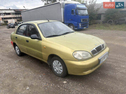 ЗАЗ Ланос 2007 в Черновцах на Automoto.ua Желтый ЗАЗ Ланос, объемом двигателя 1.39 л и пробегом 212 тыс. км за 1199 $, фото 1 на Automoto.ua