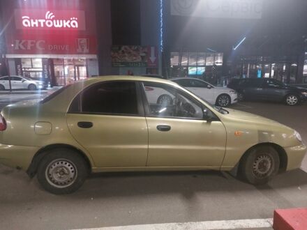 ЗАЗ Ланос 2008 в Тараще на Automoto.ua Желтый ЗАЗ Ланос, объемом двигателя 1.4 л и пробегом 140 тыс. км за 2500 $, фото 1 на Automoto.ua