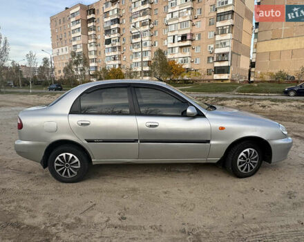 Сірий ЗАЗ Ланос, об'ємом двигуна 1.3 л та пробігом 240 тис. км за 2500 $, фото 2 на Automoto.ua