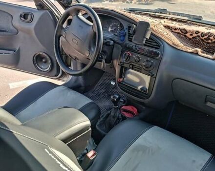 Сірий ЗАЗ Ланос, об'ємом двигуна 1.6 л та пробігом 222 тис. км за 2500 $, фото 5 на Automoto.ua