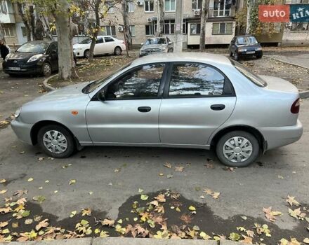 Сірий ЗАЗ Ланос, об'ємом двигуна 1.39 л та пробігом 130 тис. км за 2300 $, фото 5 на Automoto.ua