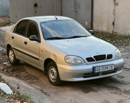 Сірий ЗАЗ Ланос, об'ємом двигуна 1.4 л та пробігом 175 тис. км за 1800 $, фото 2 на Automoto.ua