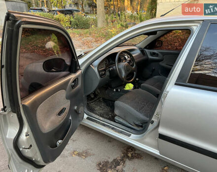 Сірий ЗАЗ Ланос, об'ємом двигуна 1.4 л та пробігом 175 тис. км за 1800 $, фото 12 на Automoto.ua