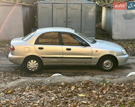 Сірий ЗАЗ Ланос, об'ємом двигуна 1.4 л та пробігом 175 тис. км за 1800 $, фото 3 на Automoto.ua