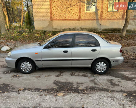 Сірий ЗАЗ Ланос, об'ємом двигуна 1.4 л та пробігом 175 тис. км за 1800 $, фото 7 на Automoto.ua