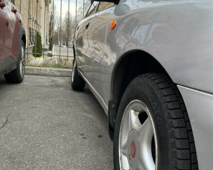 Сірий ЗАЗ Ланос, об'ємом двигуна 1.4 л та пробігом 124 тис. км за 2300 $, фото 3 на Automoto.ua